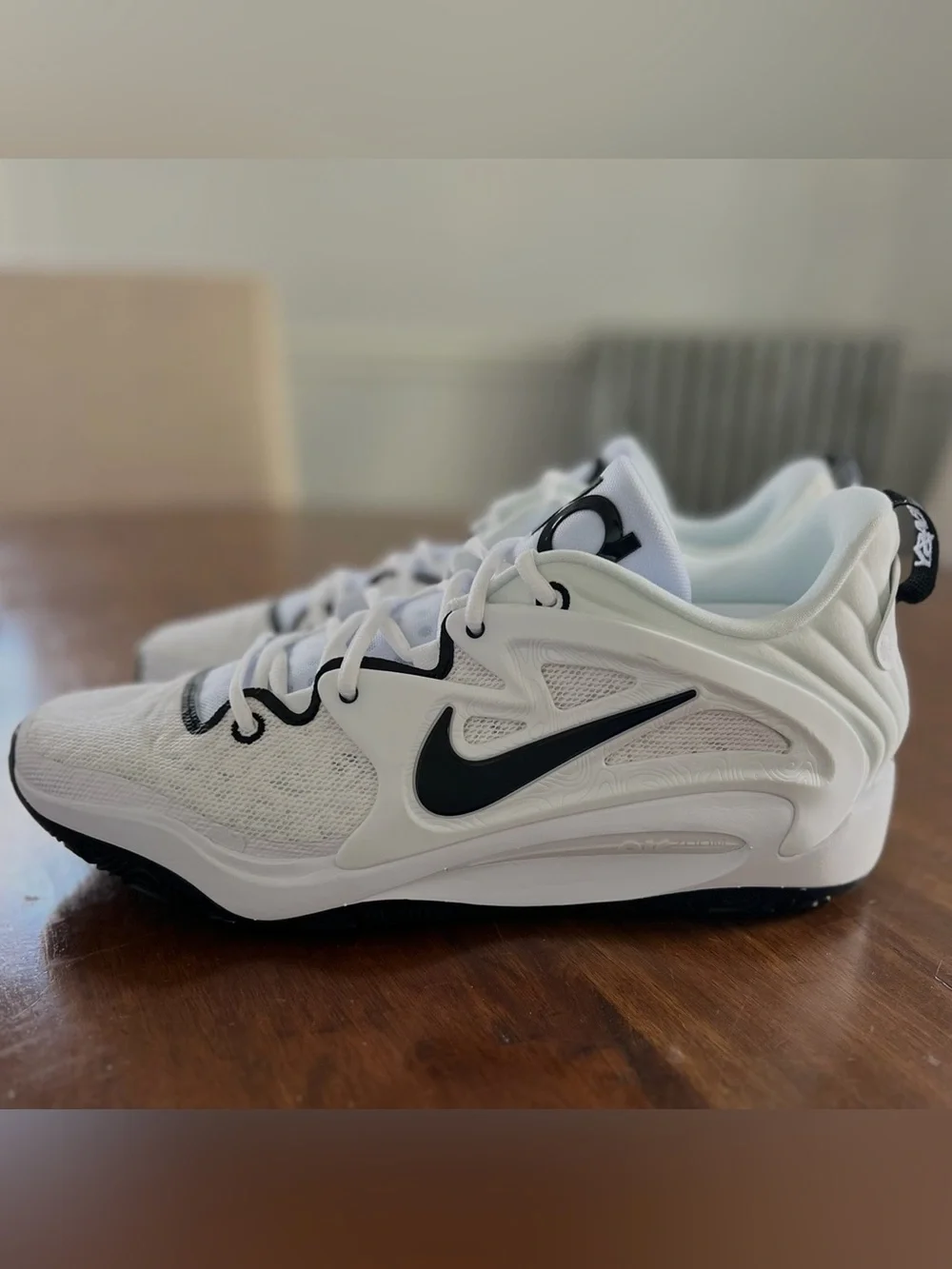 Nike KD 15 TB White/Black - Mens Size 13 - (DX6648-100)